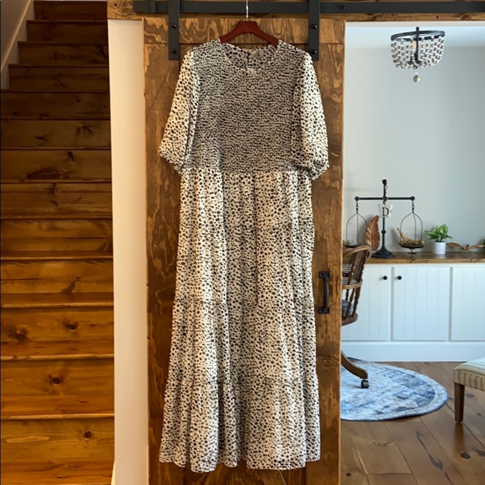 ASOS black and white dress new with tags attached